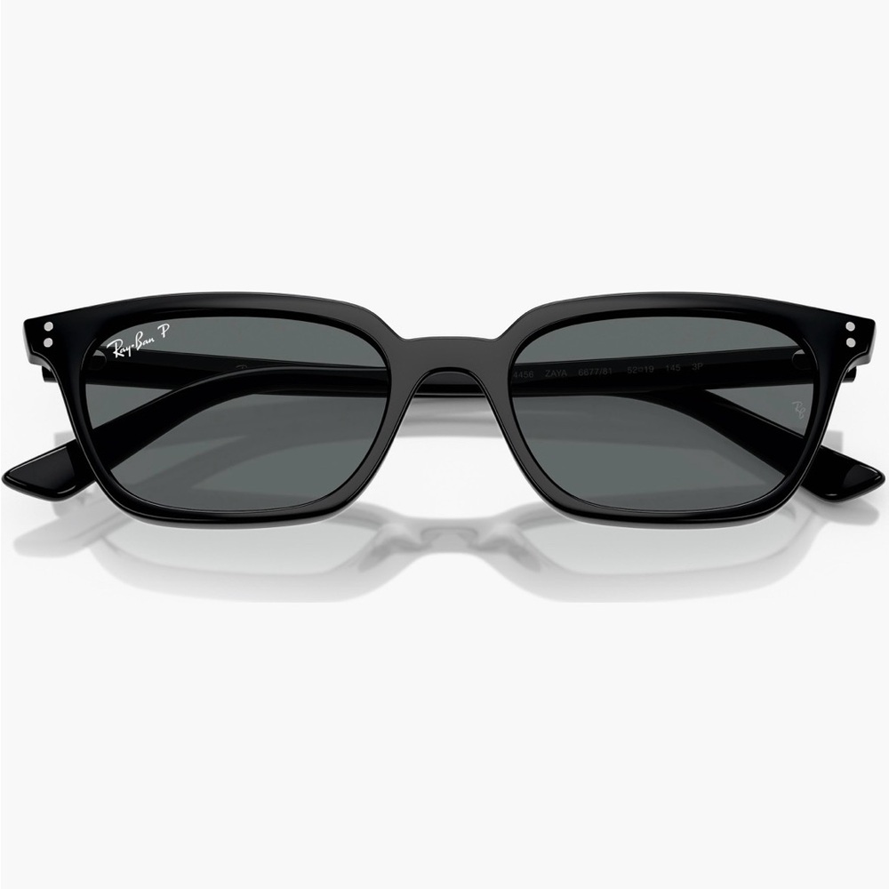 NWT IN BOX Ray-Ban Zaya Sunglasses Box - Black Frames, Dark Grey Lenses